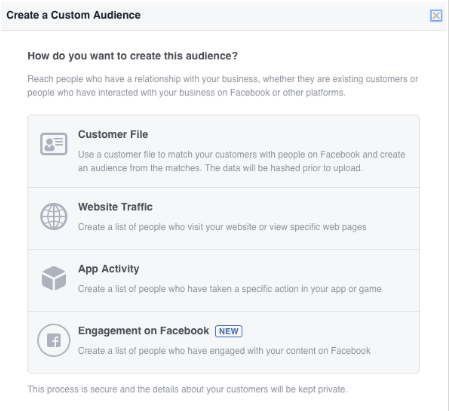 How to create Facebook Audience