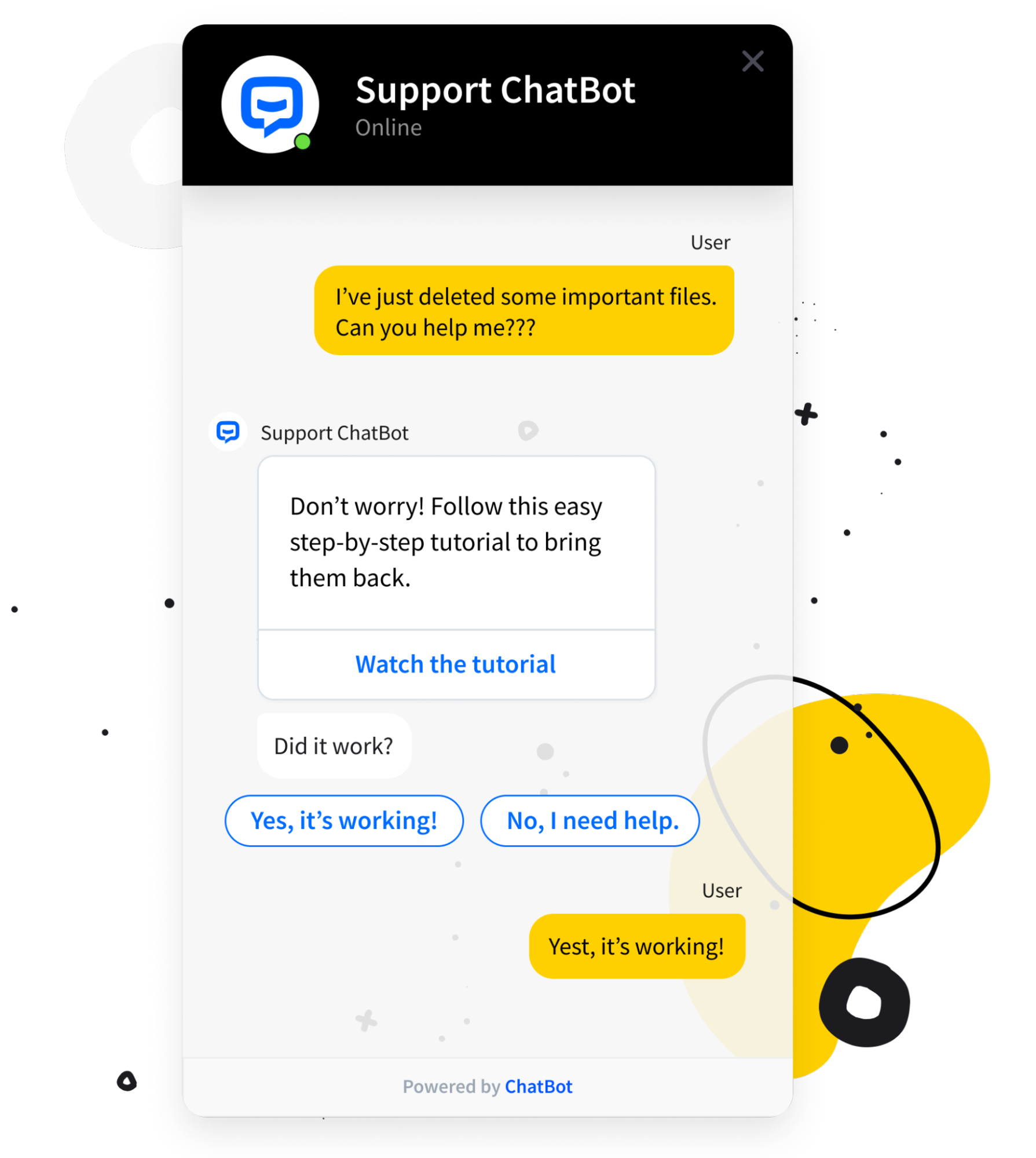 ai chatbot example