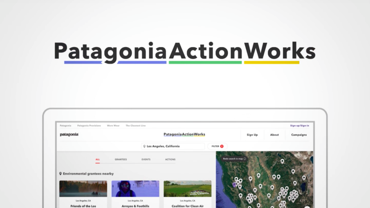 Patagonia Environmental Activism on Facebook